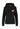 Sweat à capuche fleuri w | Noir