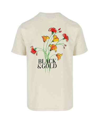 Flower Tee | Whitecap grey