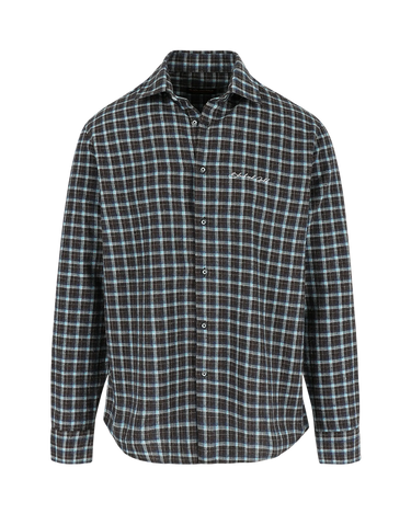 The Flannel Shirt ⎜Mixed Blue