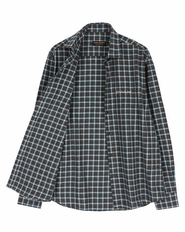 The Flannel Shirt ⎜Mixed Blue