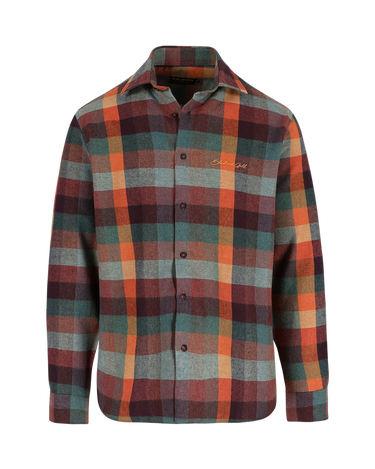 The Flannel Shirt ⎜Mixed Orange